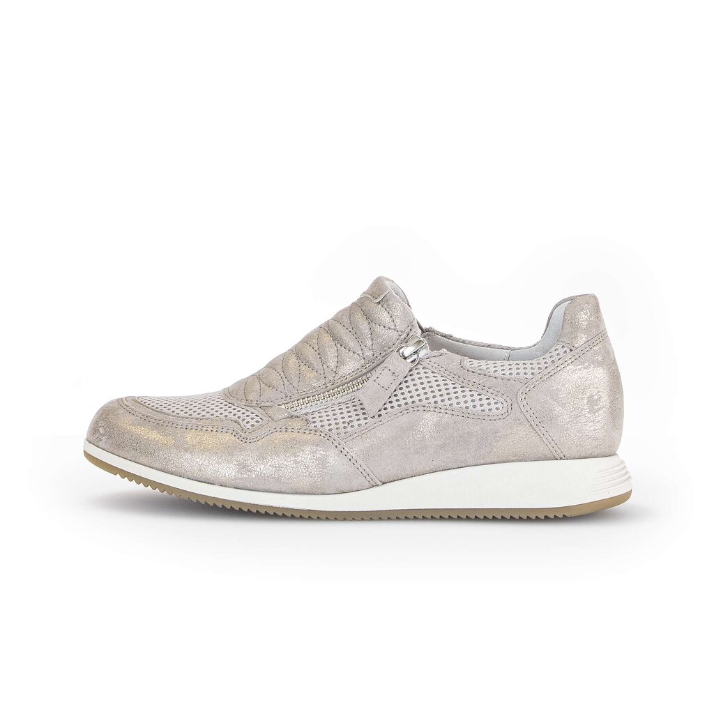 Lage sneaker beige