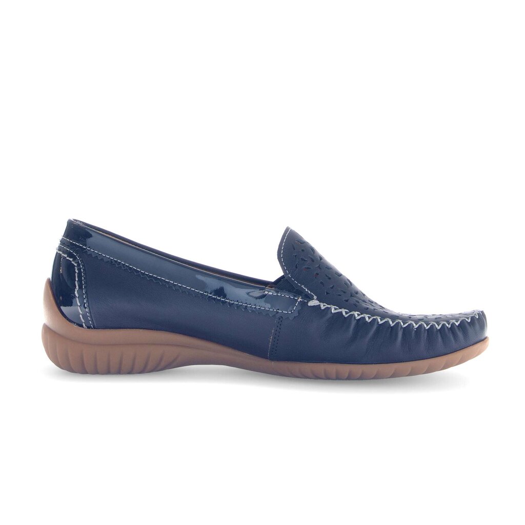Mocassin blauw