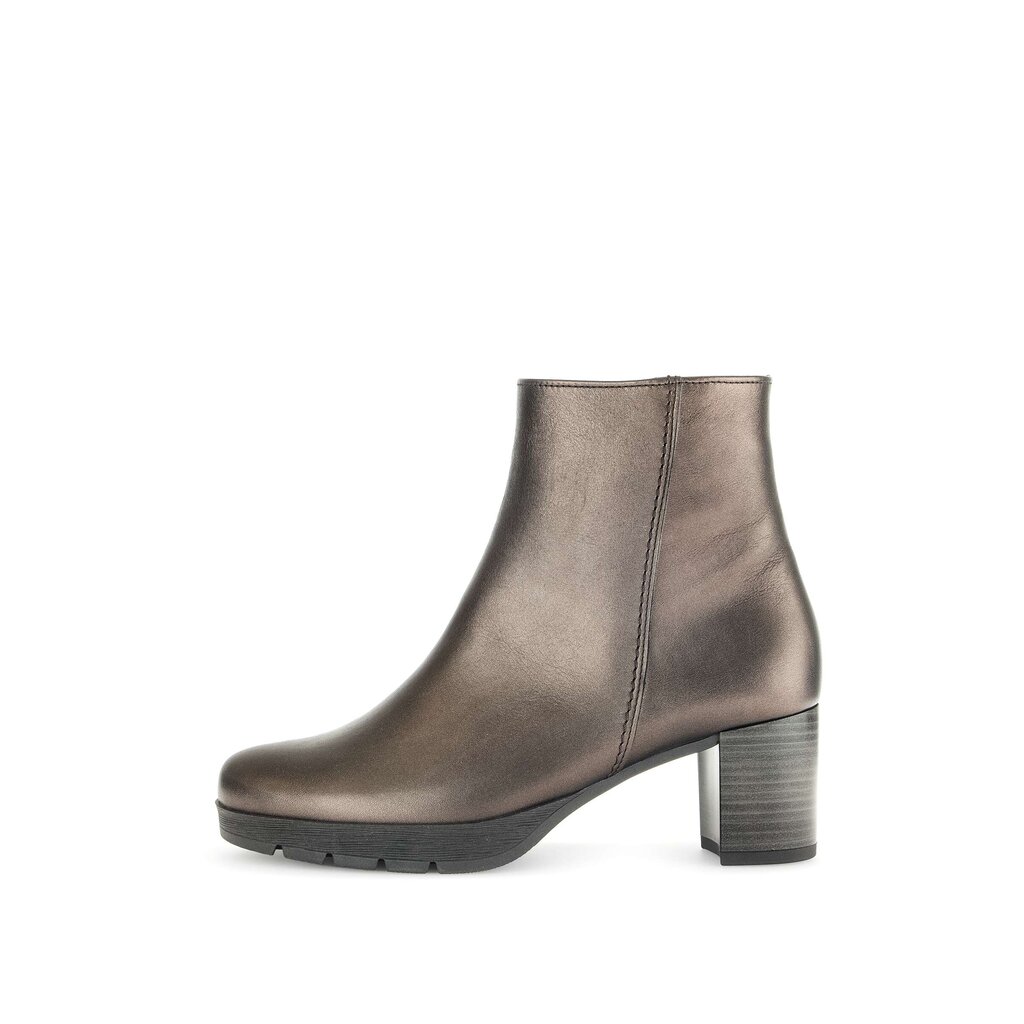 Enkellaarsjes op plateau brons