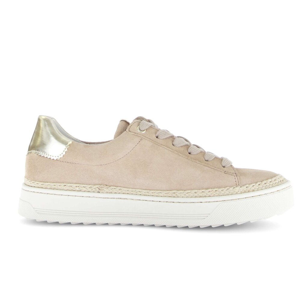 Lage sneaker beige