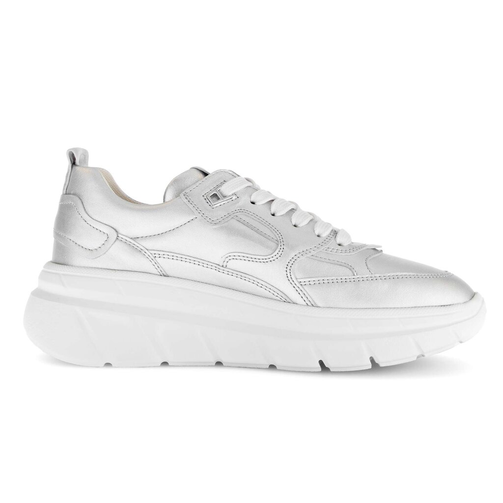 Lage sneaker zilver