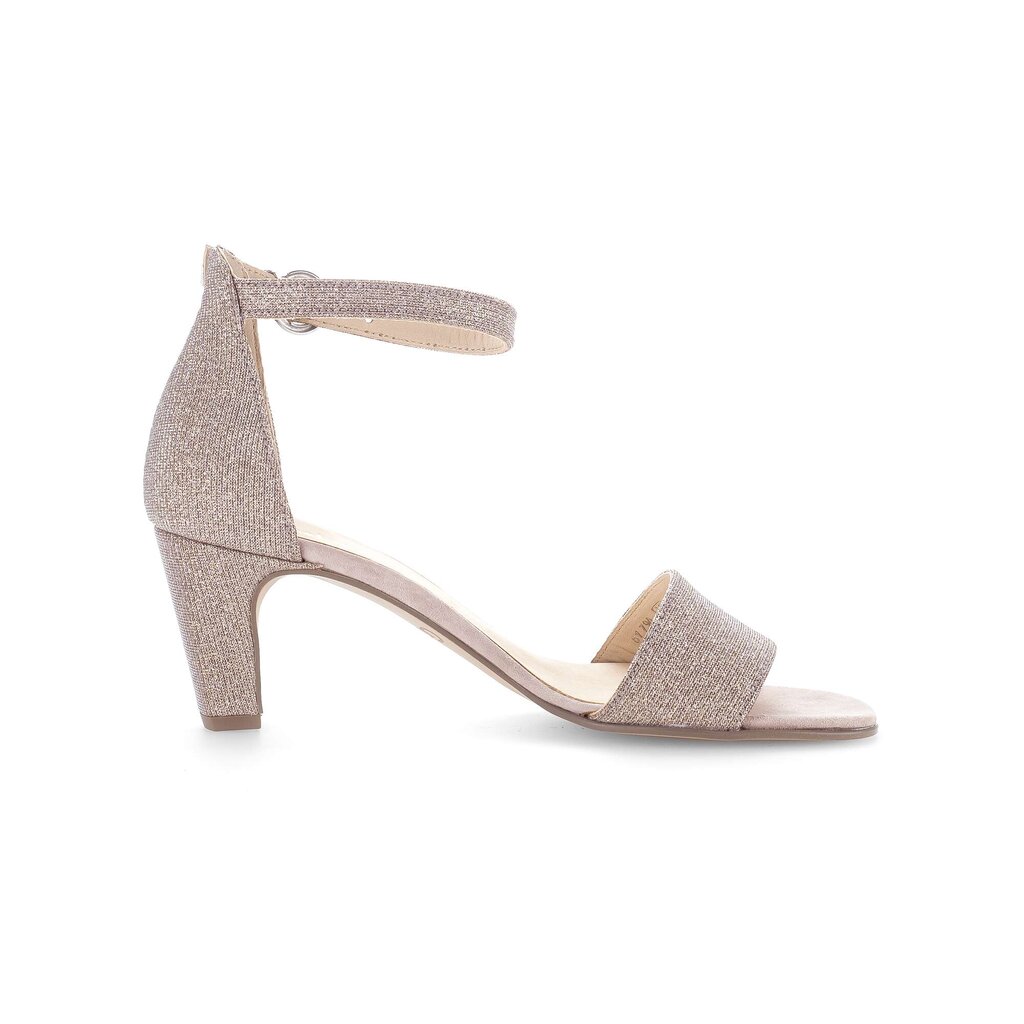 Sandal met riempjes rose