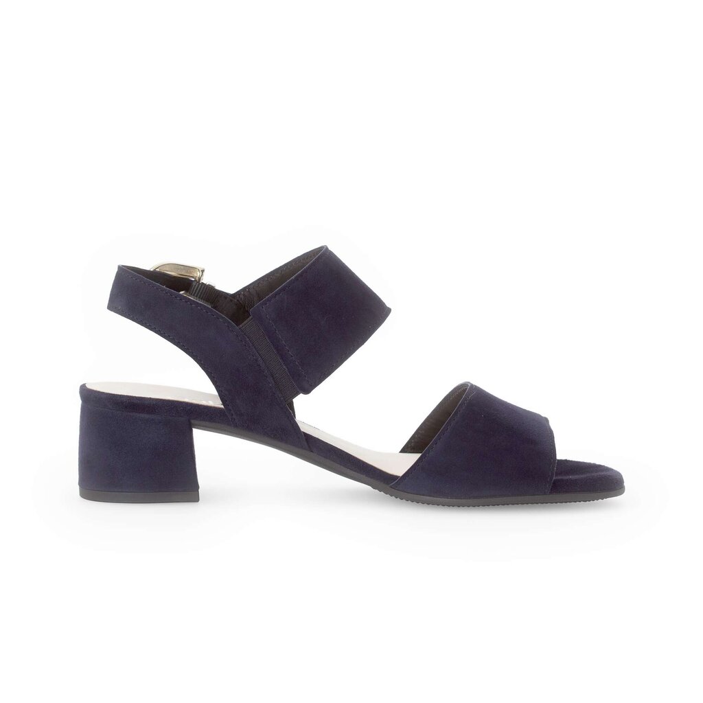 Sandal met riempjes blauw