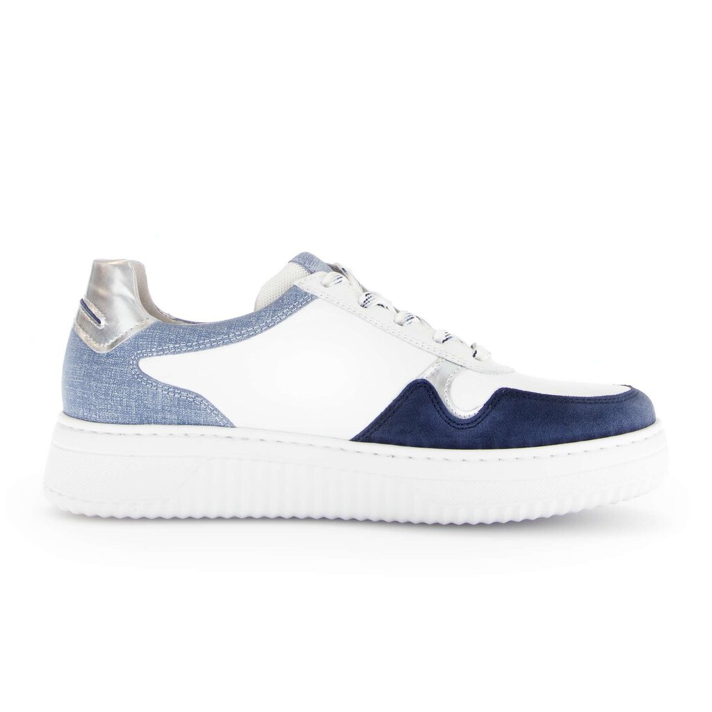 Lage sneaker blauw