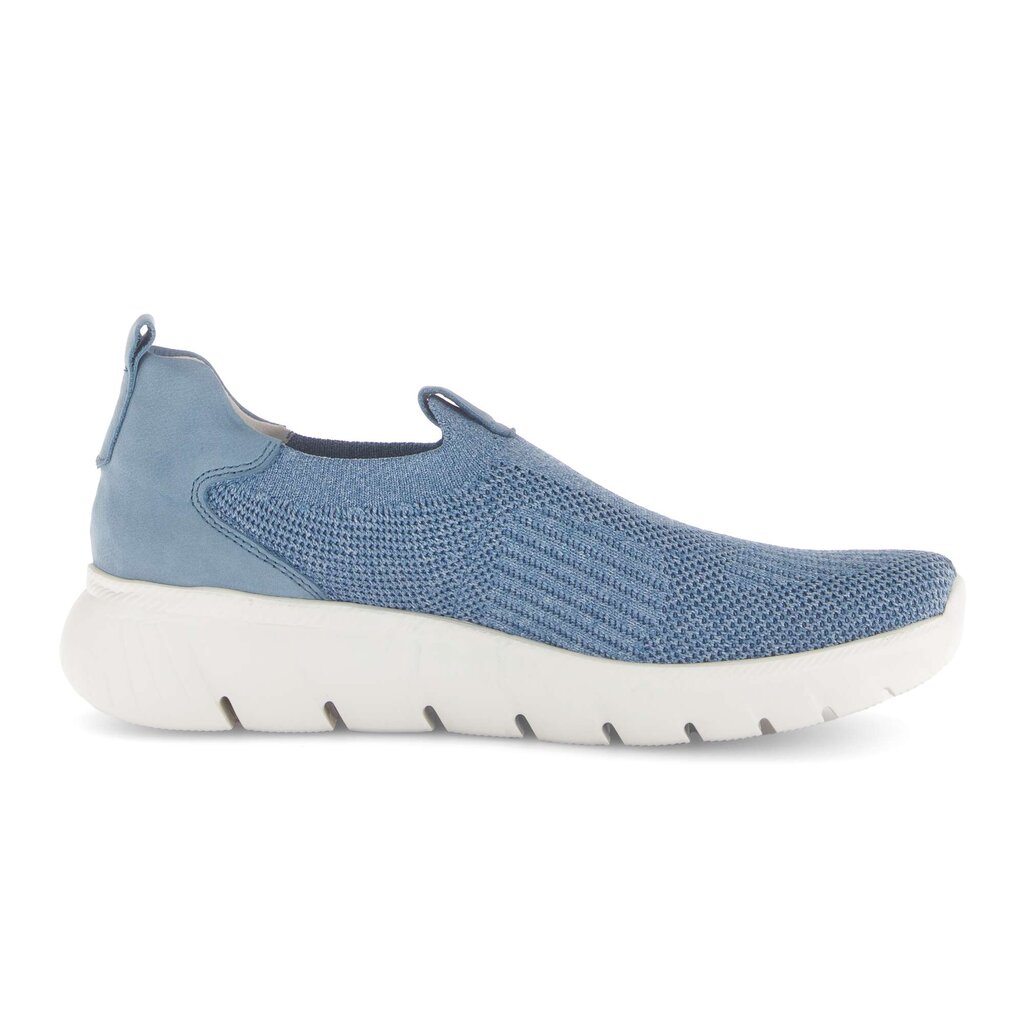Lage sneaker blauw