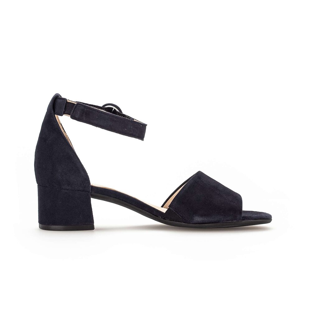 Sandal met riempjes blauw