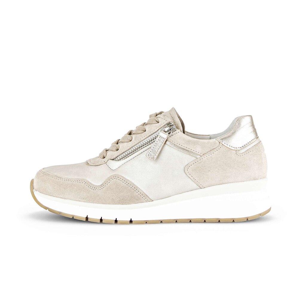 Lage sneaker beige