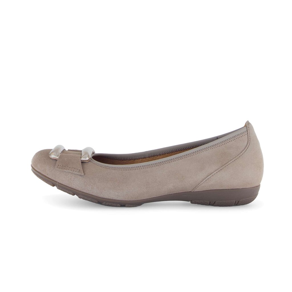 Sportieve ballerina bruin