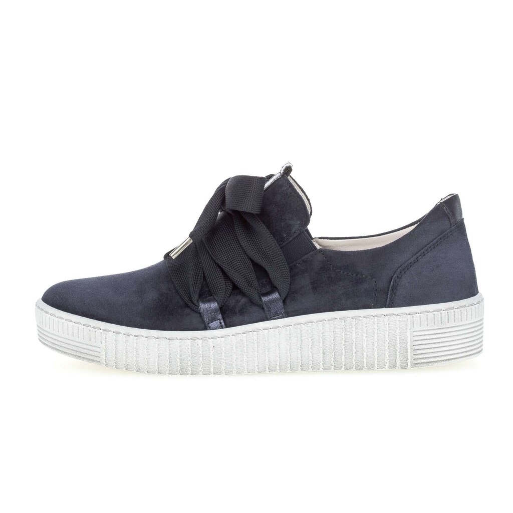 Lage sneaker blauw
