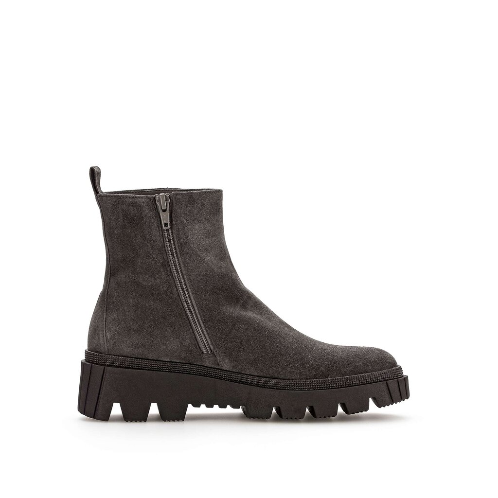 Enkellaarsjes op plateau grijs