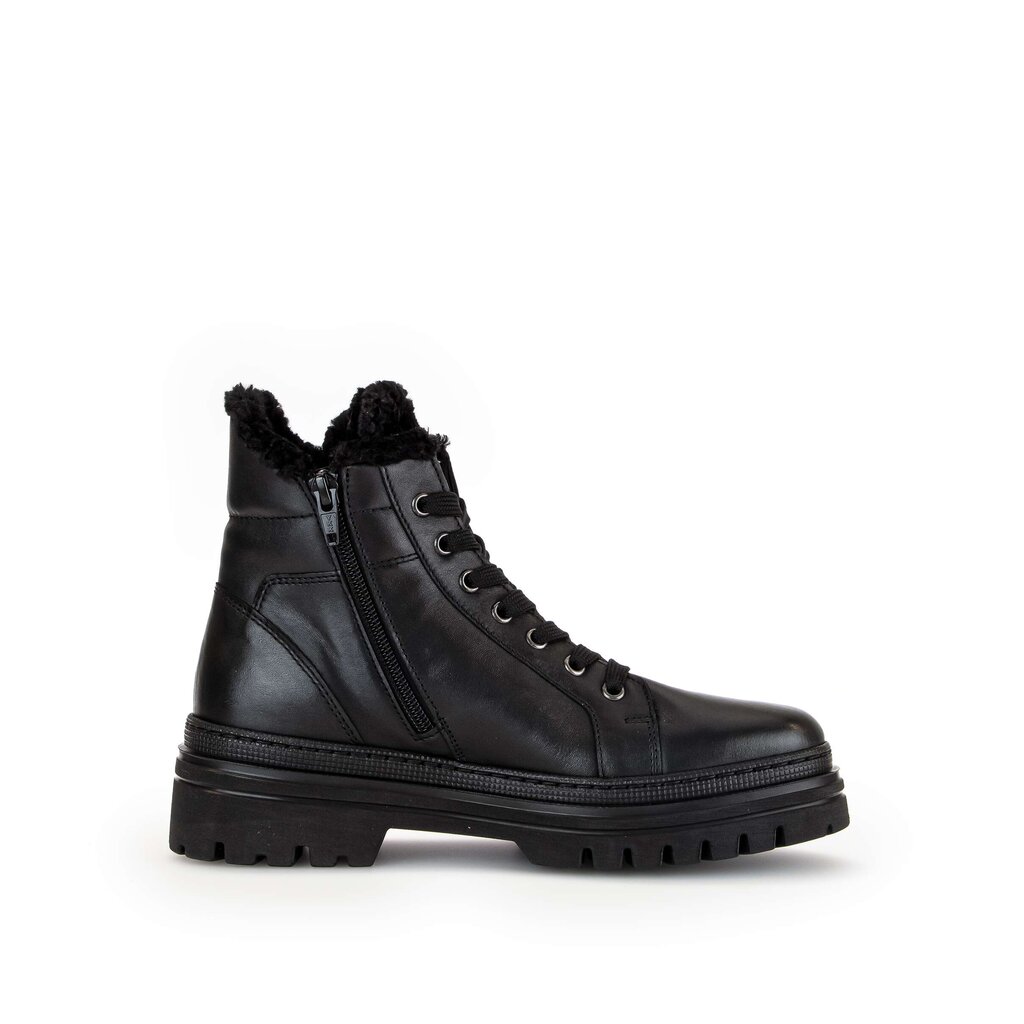 Winter enkellaarsje zwart