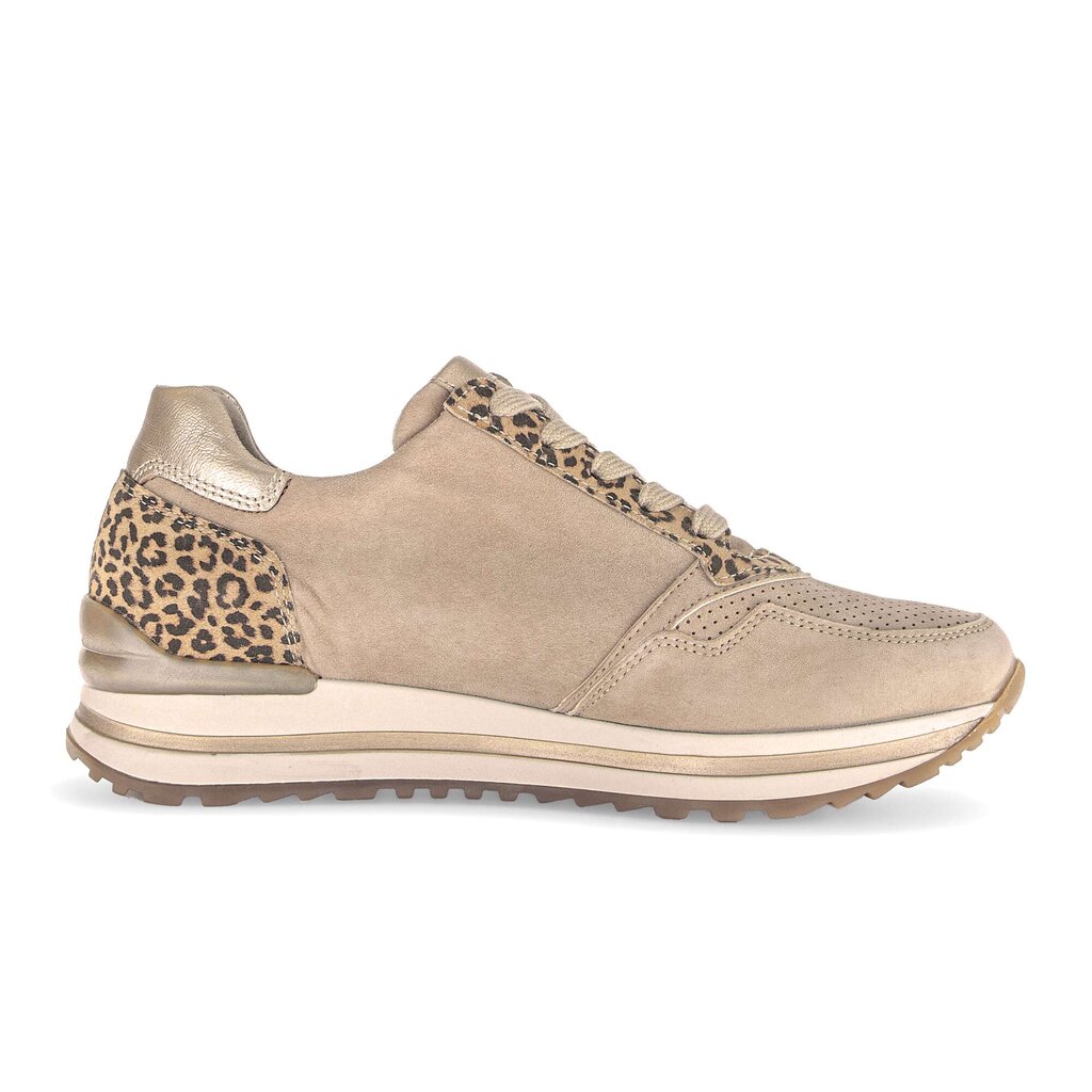 Lage sneaker beige