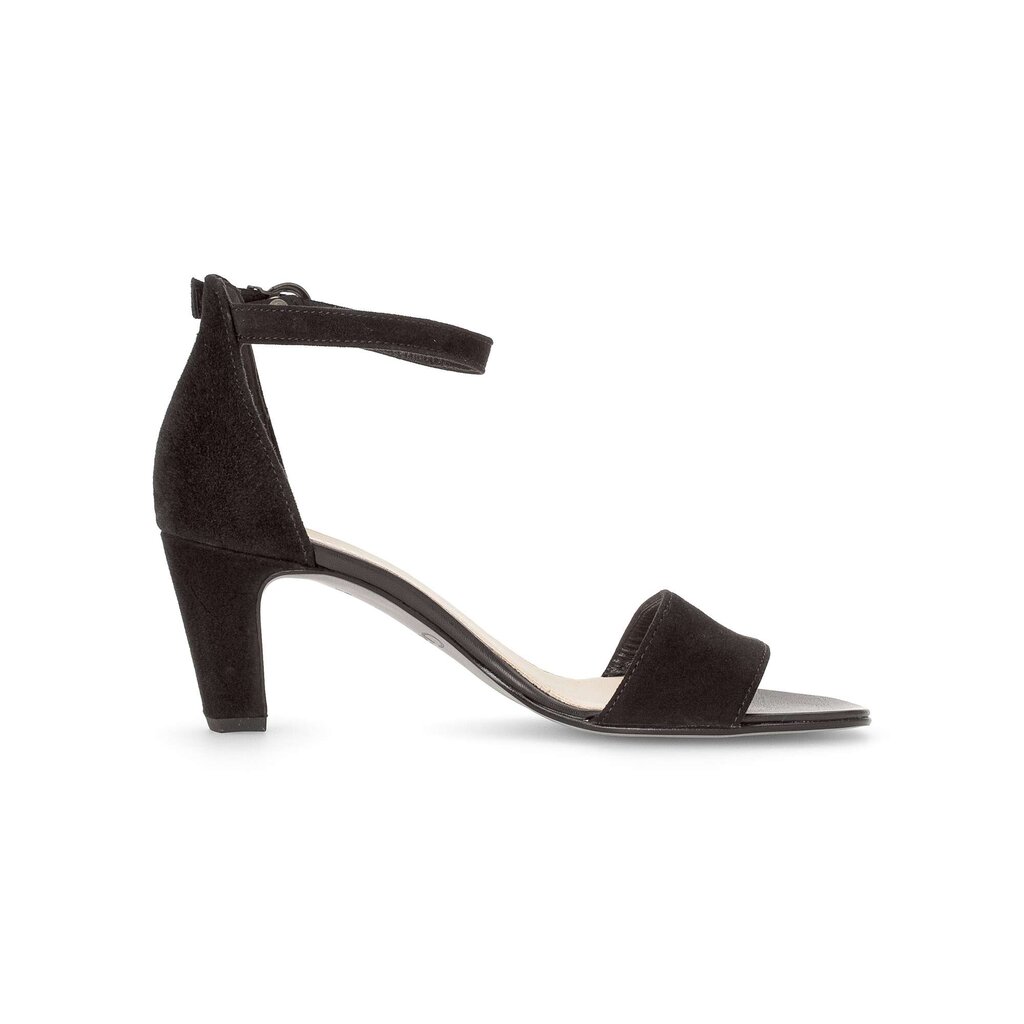 Sandal met riempjes zwart