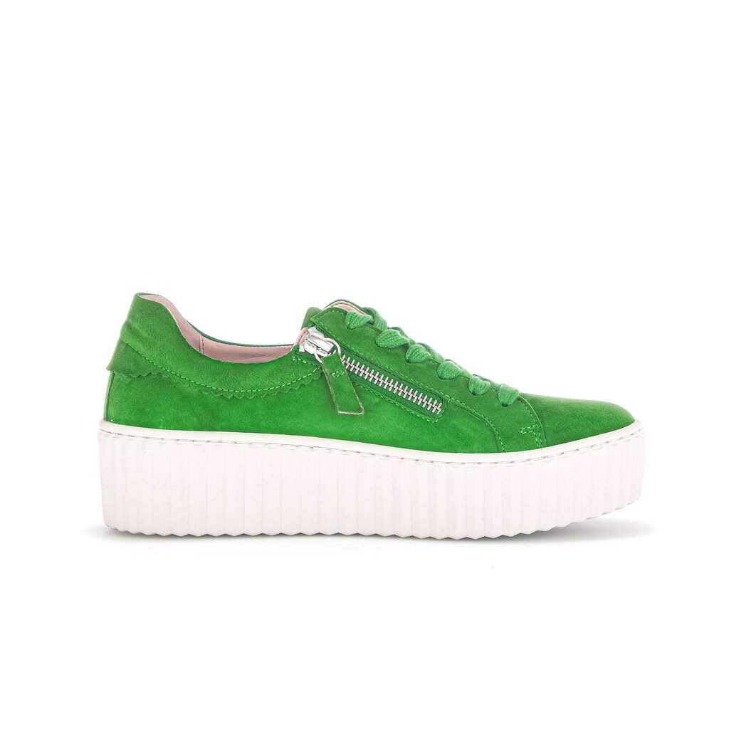 Lage sneaker groen