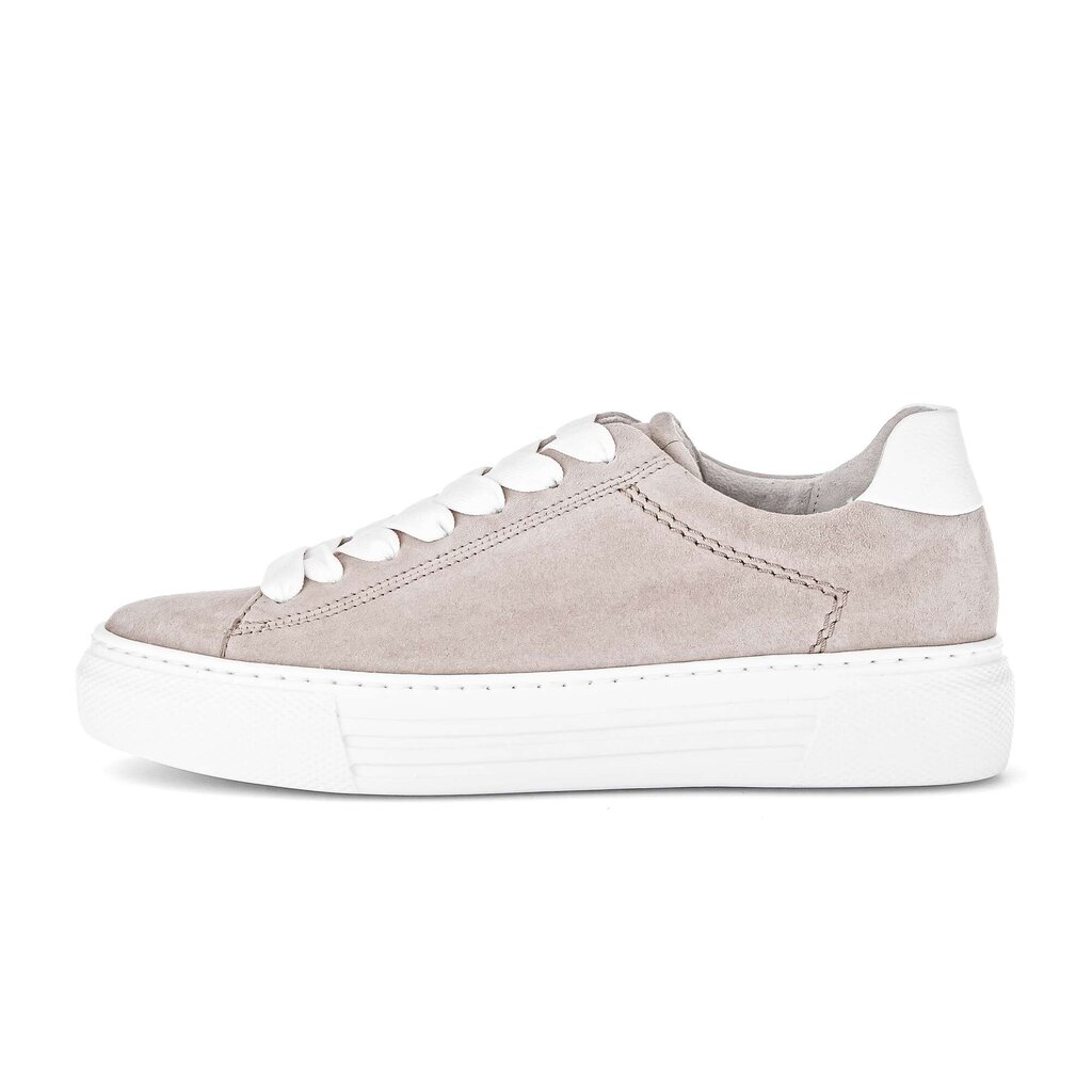 Lage sneaker beige