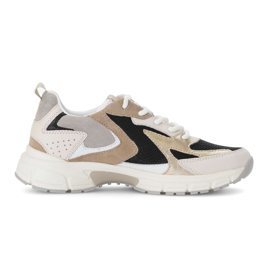 Lage sneaker beige