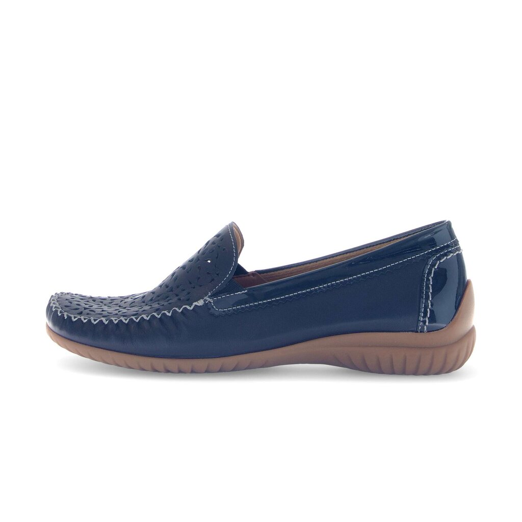 Mocassin blauw