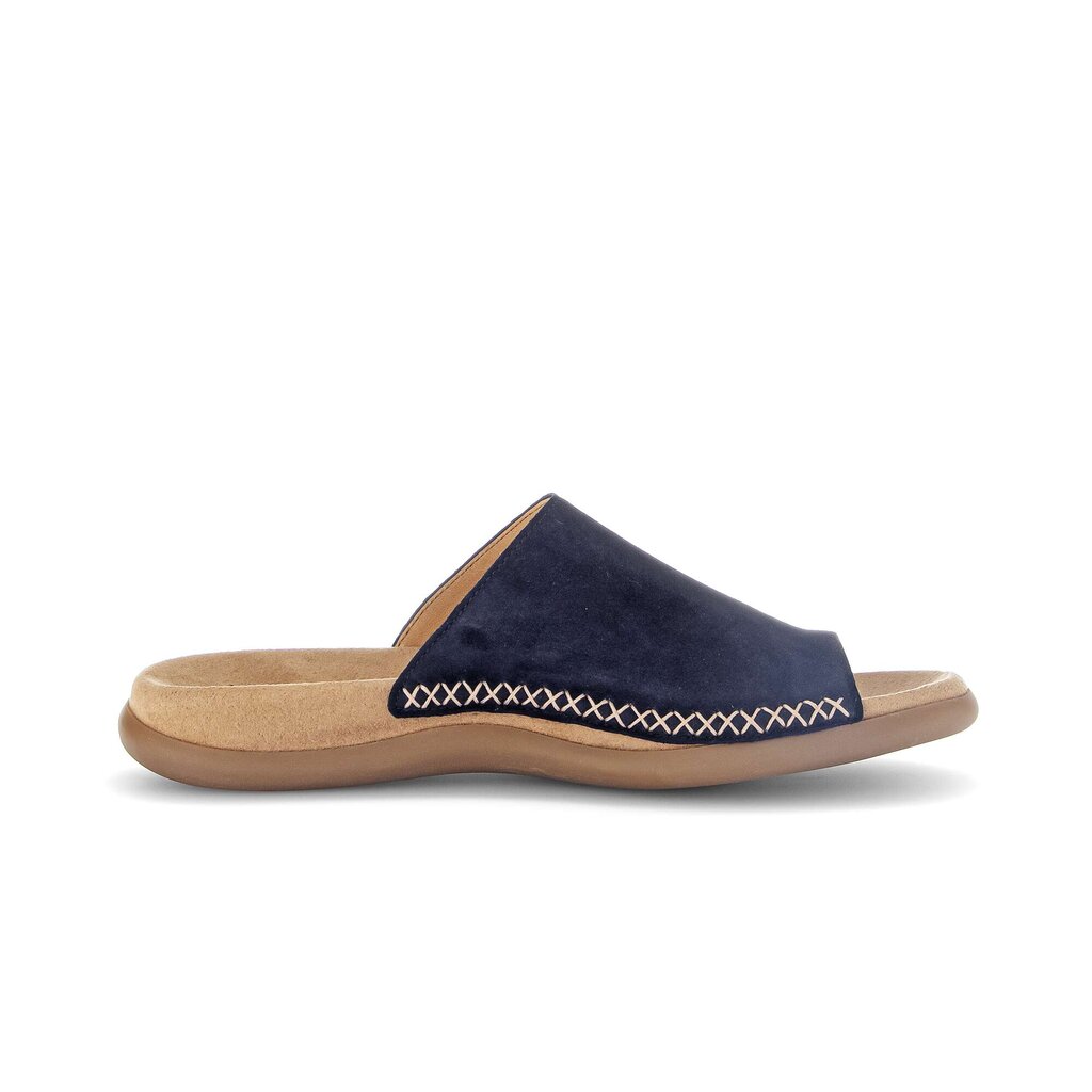 Teenslipper blauw