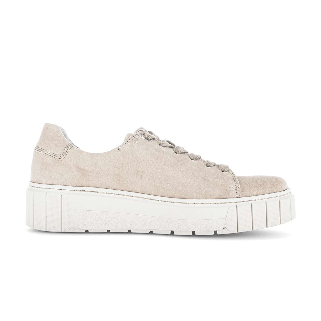 Lage sneaker beige