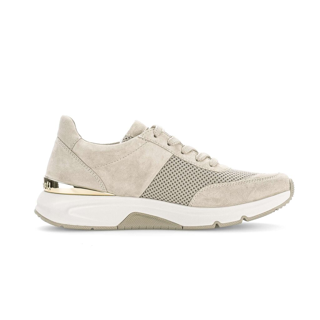 Lage sneaker beige