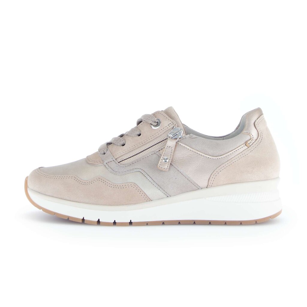 Lage sneaker beige