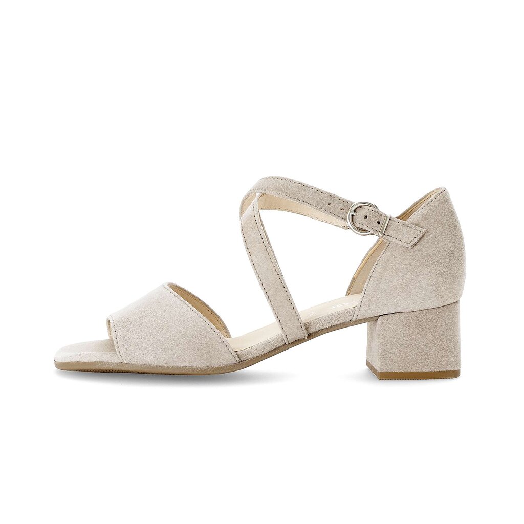 Sandal met riempjes grijs