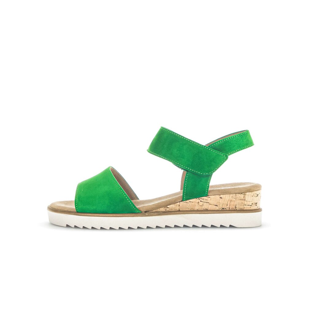 Sandal met riempjes groen