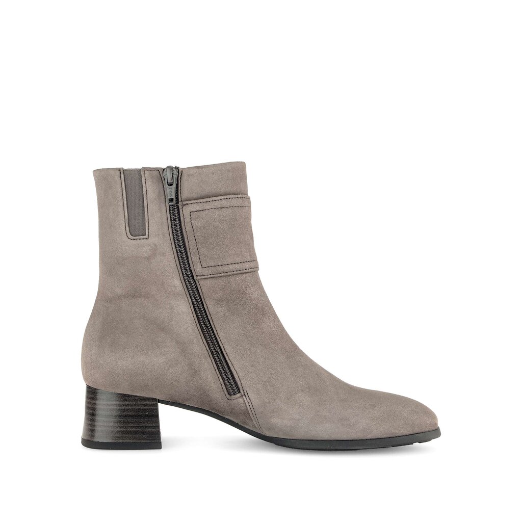 Elegante enkellaarsjes bruin