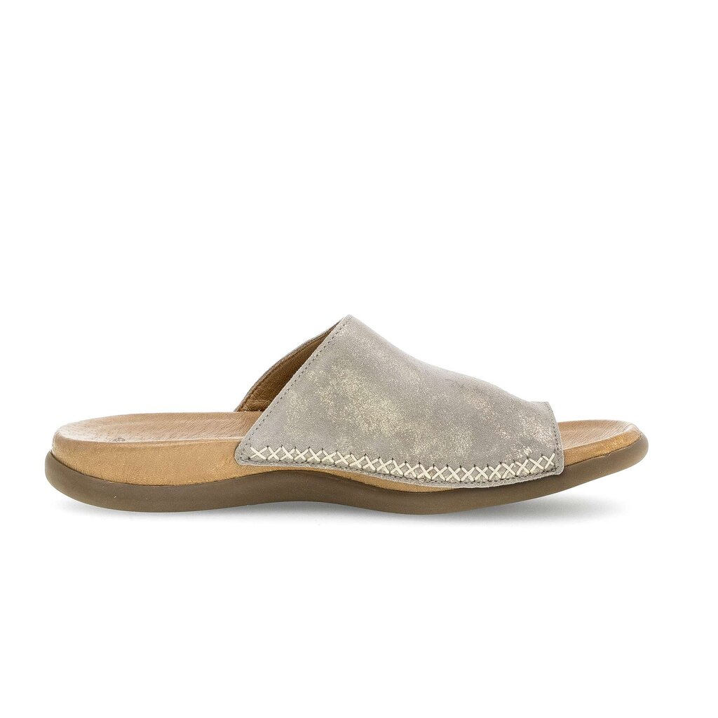 Teenslipper beige