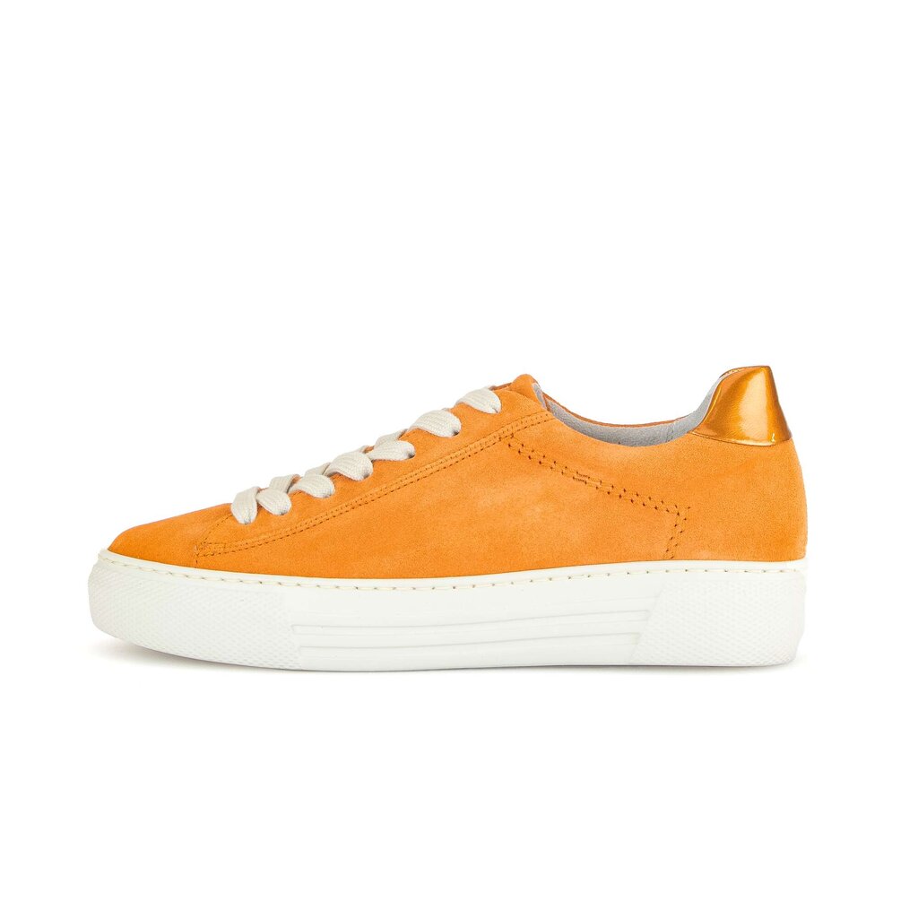 Lage sneaker oranje