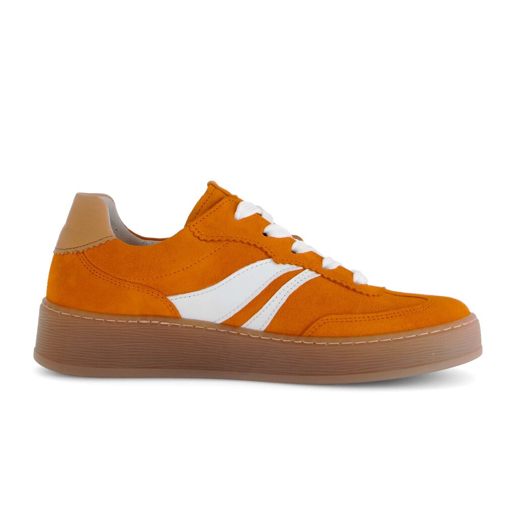 Lage sneaker oranje