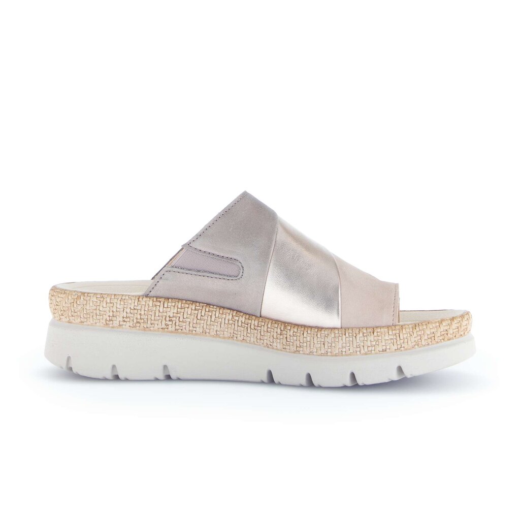 Teenslipper beige