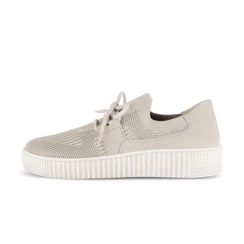 Lage sneaker beige