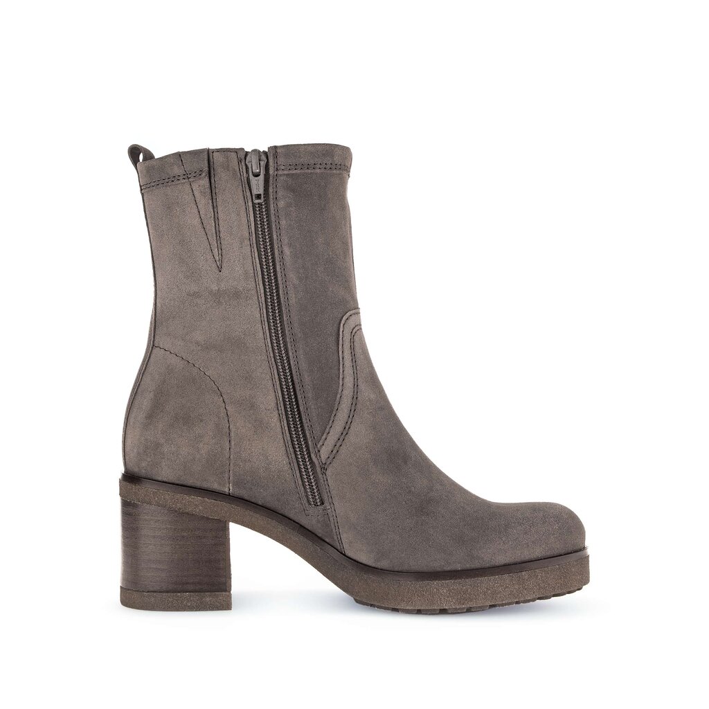 Enkellaarsjes op plateau grijs