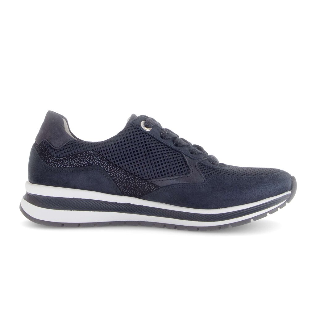 Lage sneaker blauw