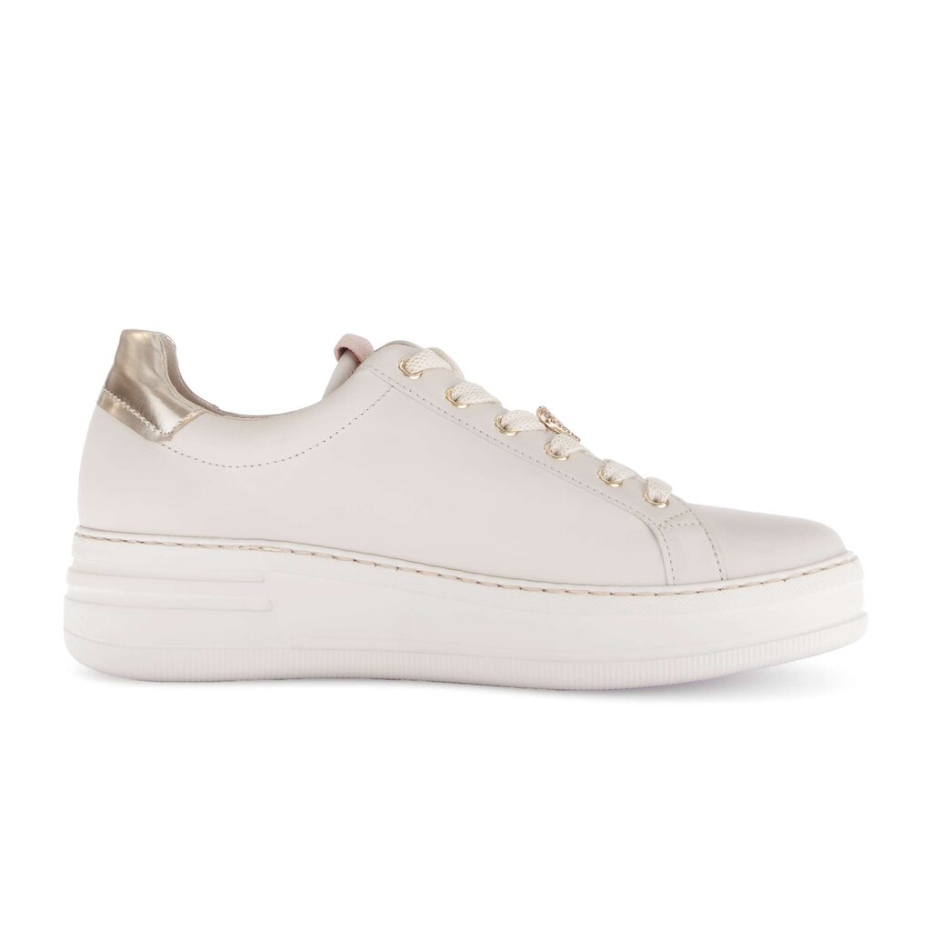 Lage sneaker beige