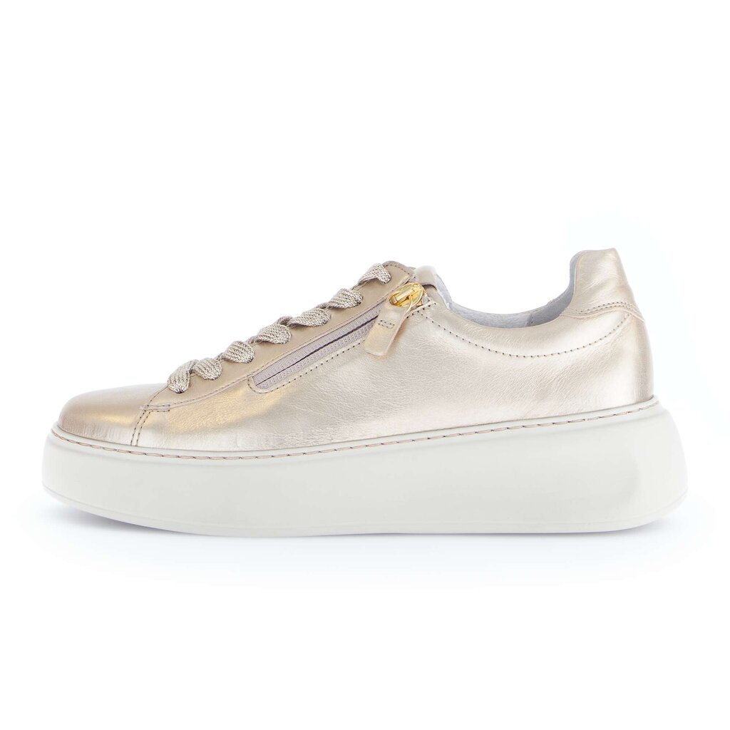 Lage sneaker goud