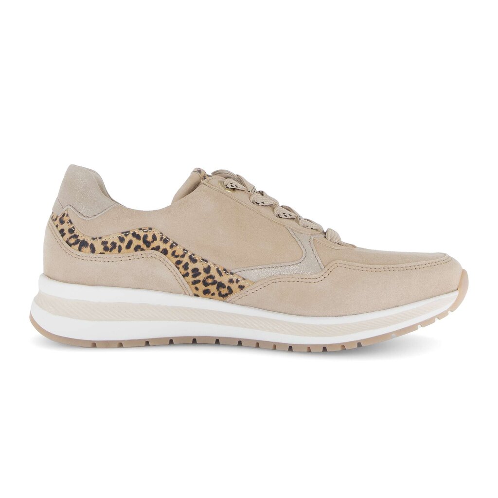 Lage sneaker beige