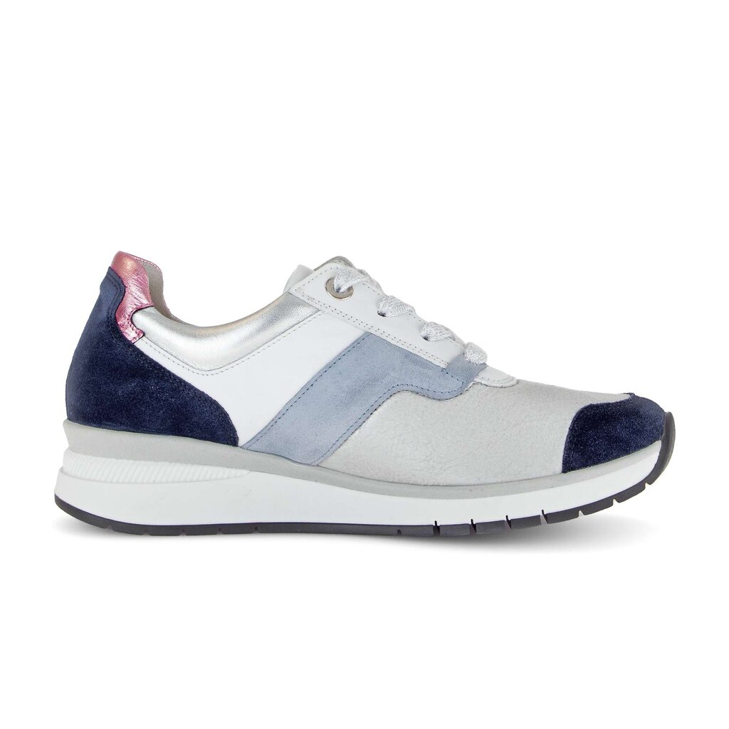 Lage sneaker blauw