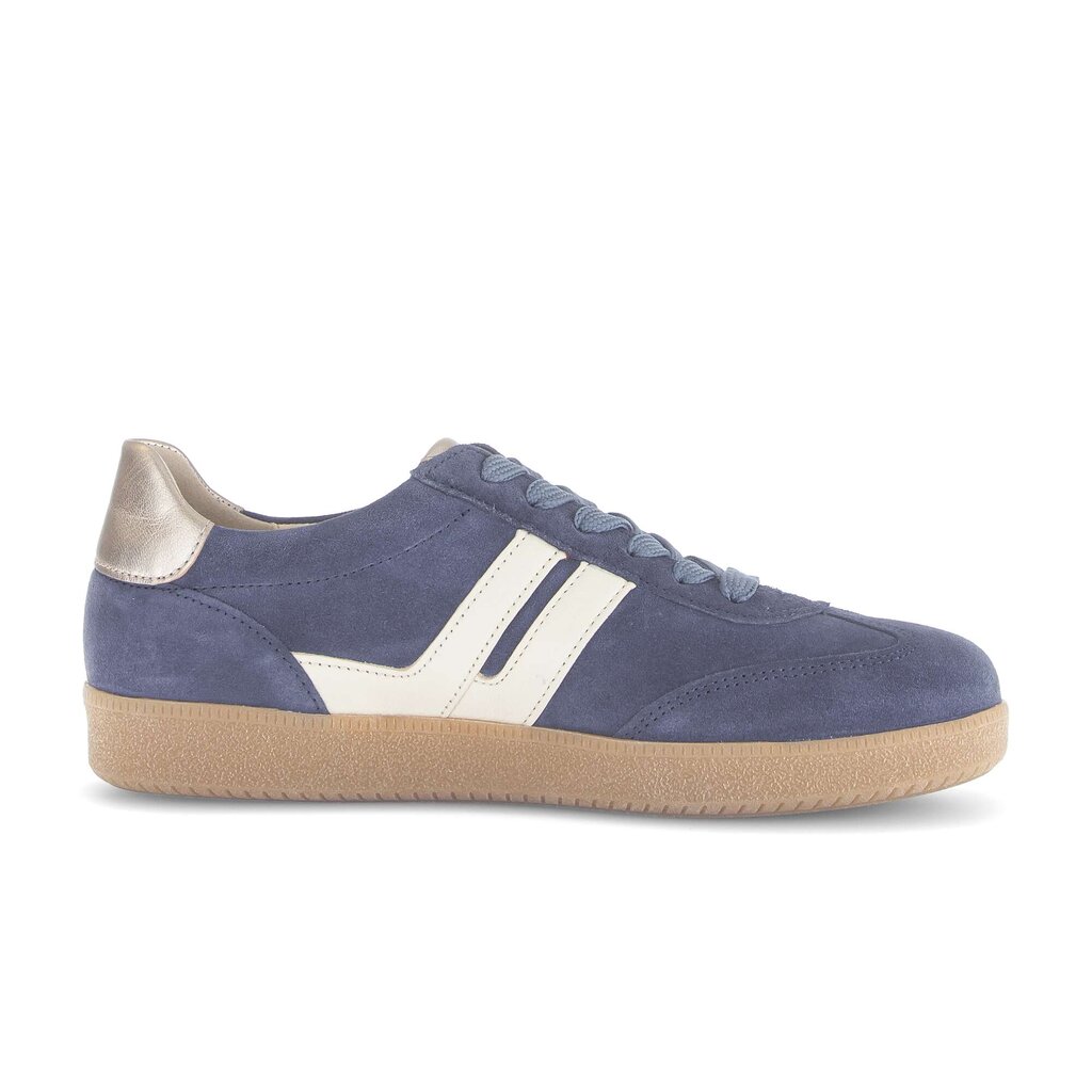 Lage sneaker blauw