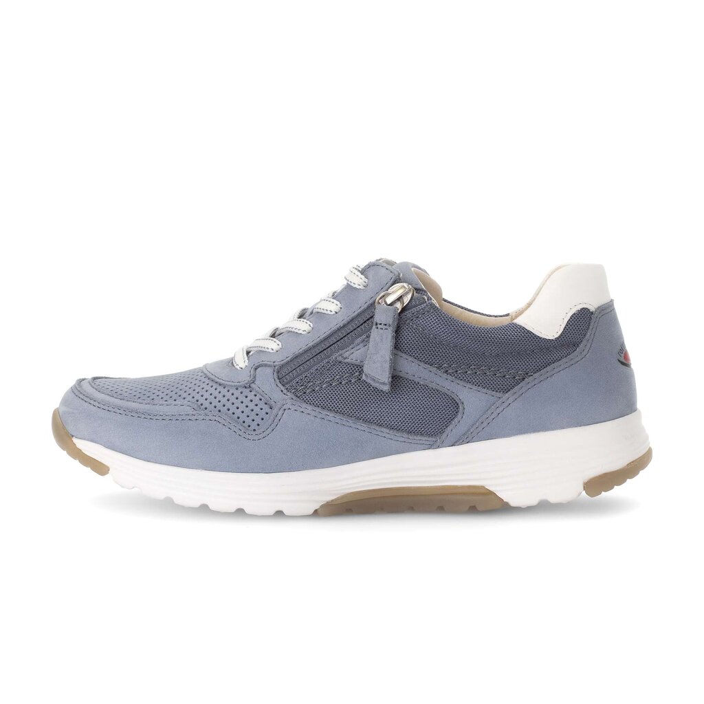 Lage sneaker blauw