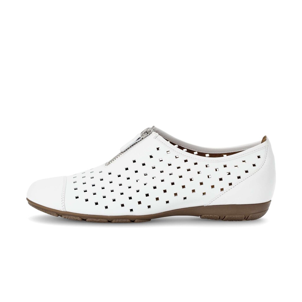 Sportieve ballerina wit