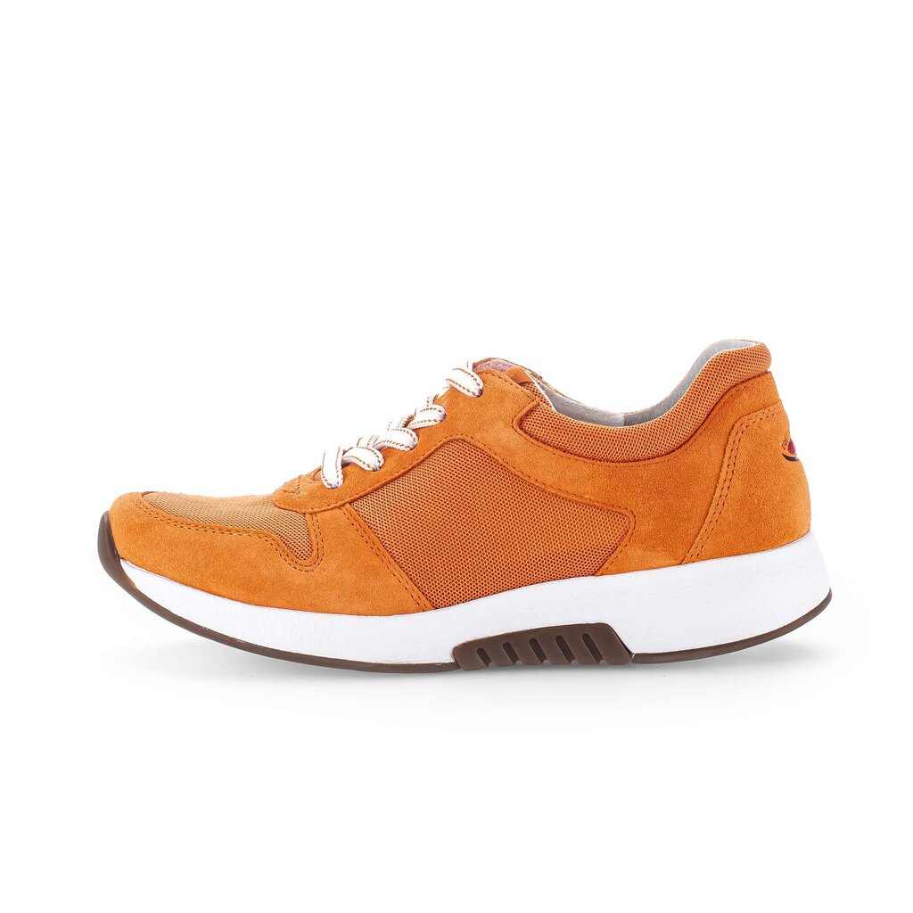Lage sneaker oranje