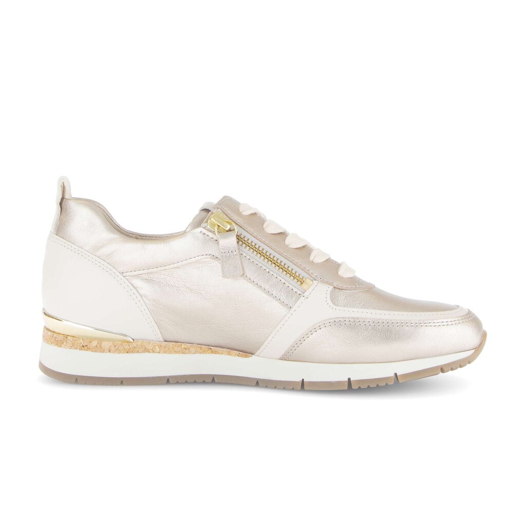 Lage sneaker beige