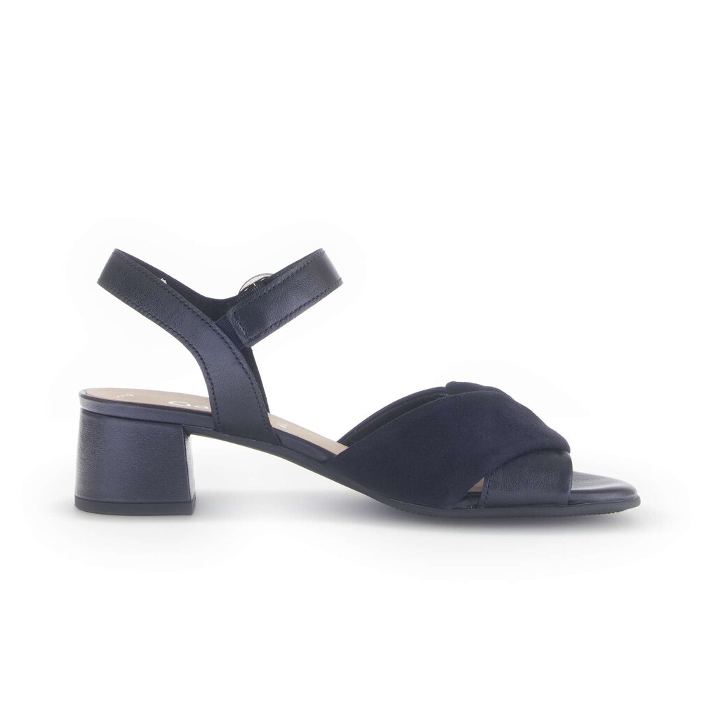 Sandal met riempjes blauw