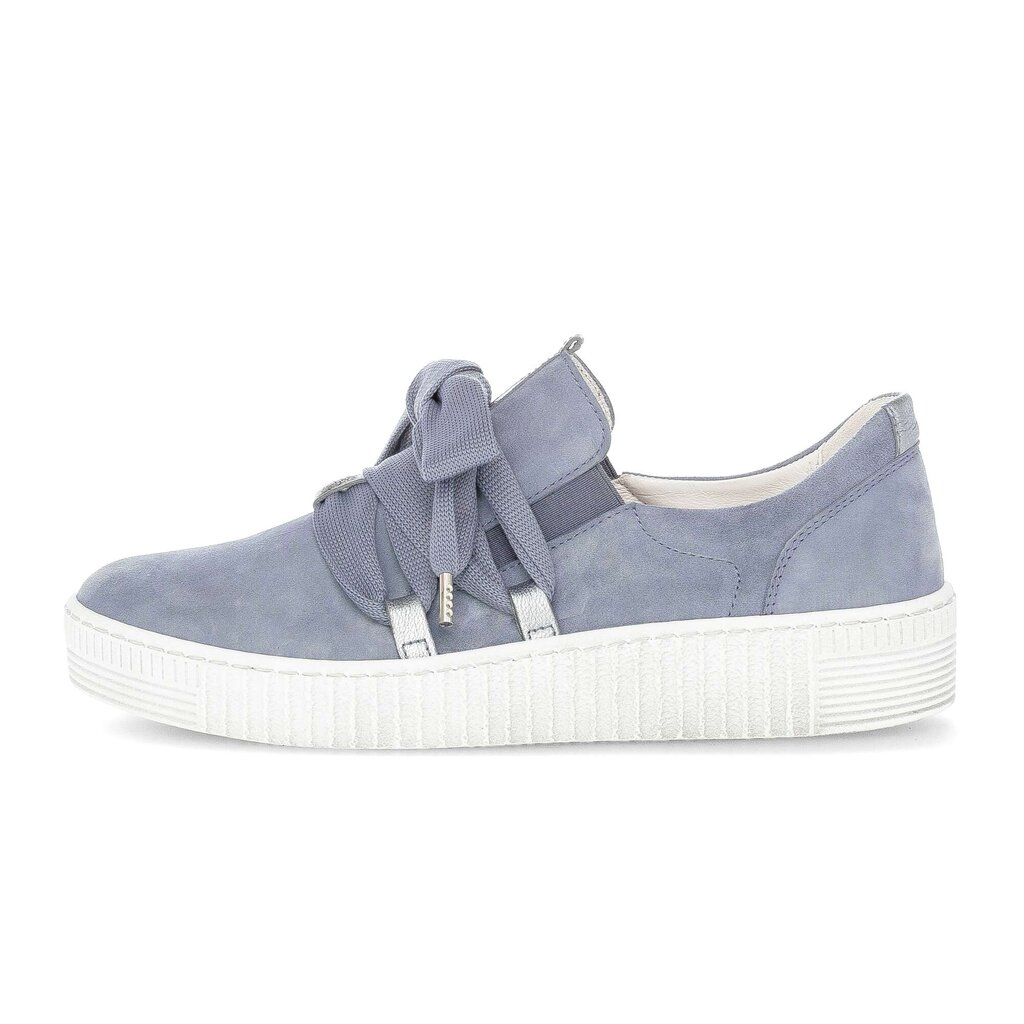 Lage sneaker blauw