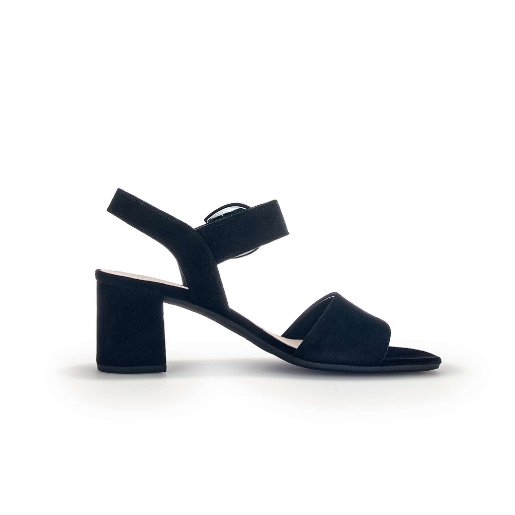 Sandal met riempjes zwart