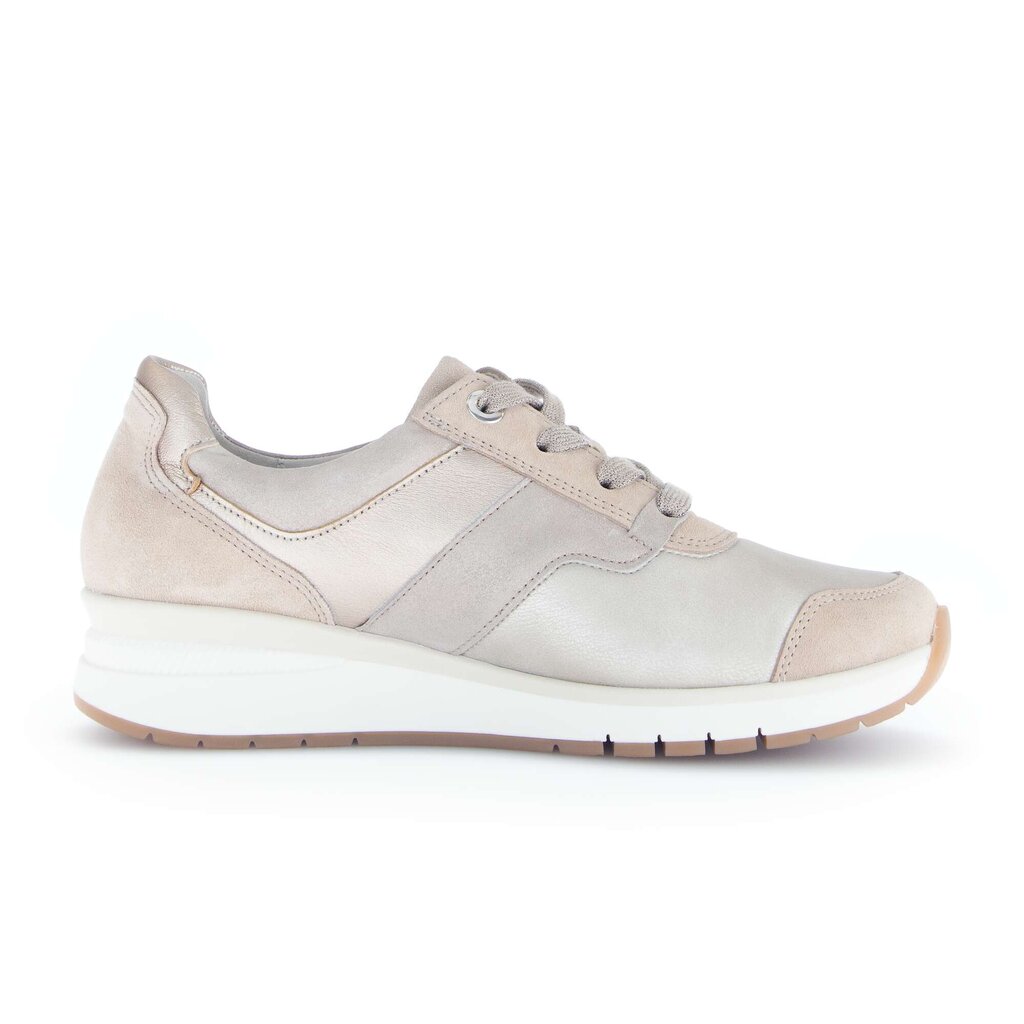 Lage sneaker beige