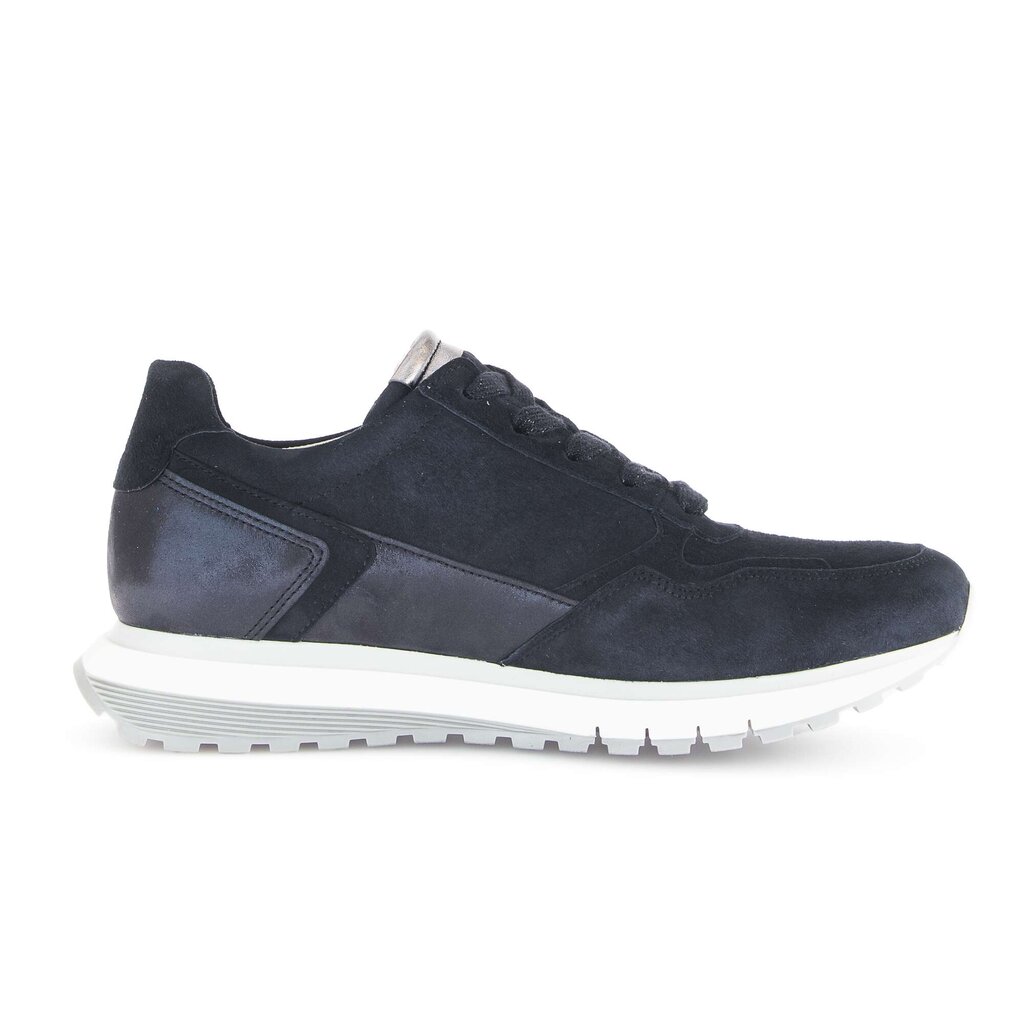 Lage sneaker blauw