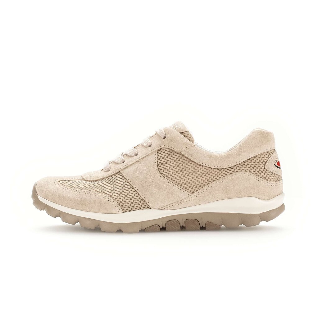 Lage sneaker beige